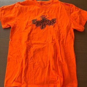 Orange Graphic Kids T-Shirt